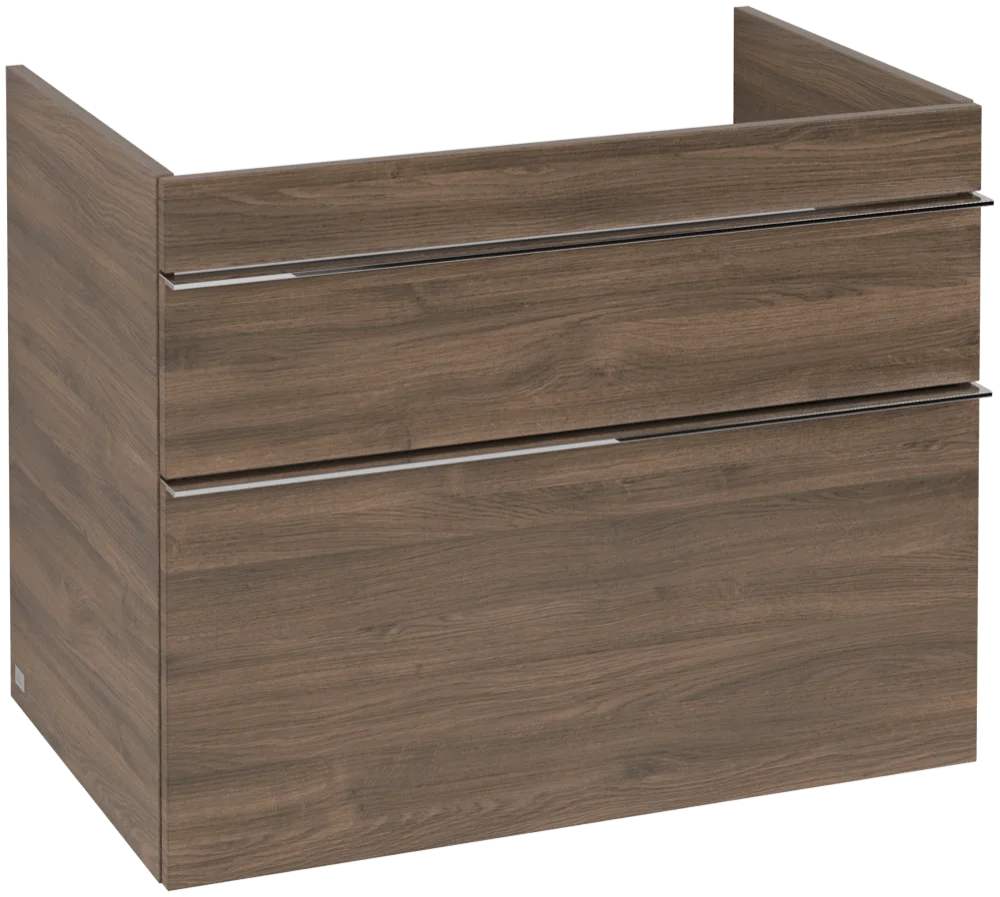 Villeroy & Boch Waschbeckenunterschrank Venticello, Arizona Oak, 753x590x502 mm, Eckig, mittige Wanneneinbauposition, 2 Auszüge mit SoftClosing, 1 Waschbecken Villeroy & Boch Waschbeckenunterschrank Venticello, Arizona Oak, 753x590x502 mm, Eckig, mittige Wanneneinbauposition, 2 Auszüge mit SoftClosing, 1 Waschbecken