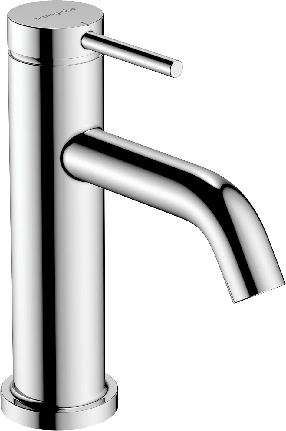 Hansgrohe Tecturis S Standventil 80, Chrom, Hebelgriff, Auslaufhöhe 80 mm, Ausladung 108 mm, Normalstrahl, G 3/8 Anschluss, DN15