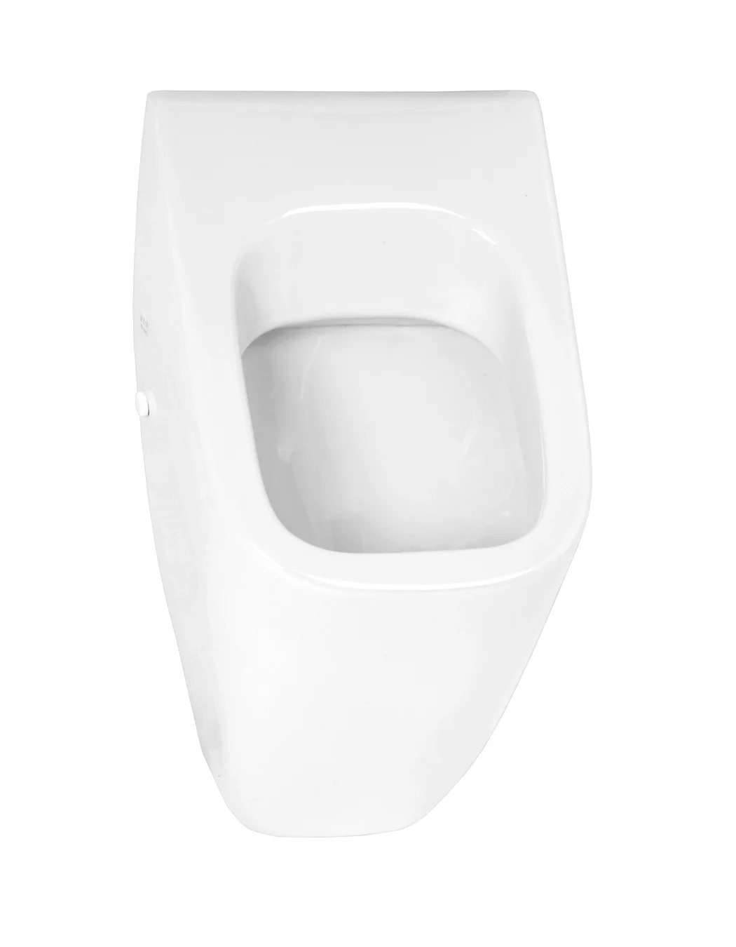 VitrA Pure Style Urinal, 30 x 31,5 x 55,5 cm, Wandmontage, Weißen Hochglanz, Zulauf hinten, Abgang waagerecht