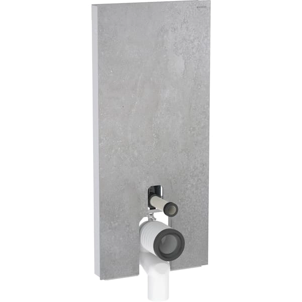 Monolith Plus Sanitärmodul für SWC 114cm Steinzeug Betonoptik, Aluminium Monolith Plus Sanitärmodul für SWC 114cm Steinzeug Betonoptik, Aluminium
