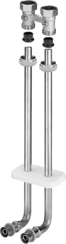 Viega „Sanfix P“ Heizkörperanschlussset vernickelt Viega „Sanfix P“ Heizkörperanschlussset vernickelt