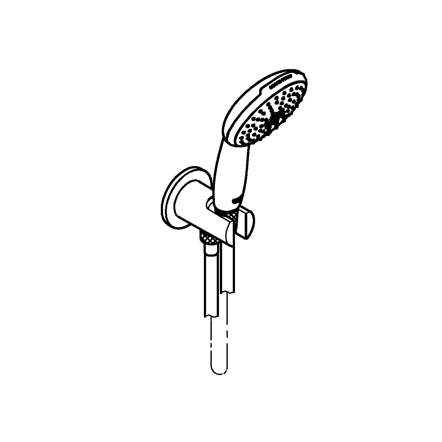 Handbrause „Tempesta 110“ 7.4 l/min Handbrause „Tempesta 110“ 7.4 l/min