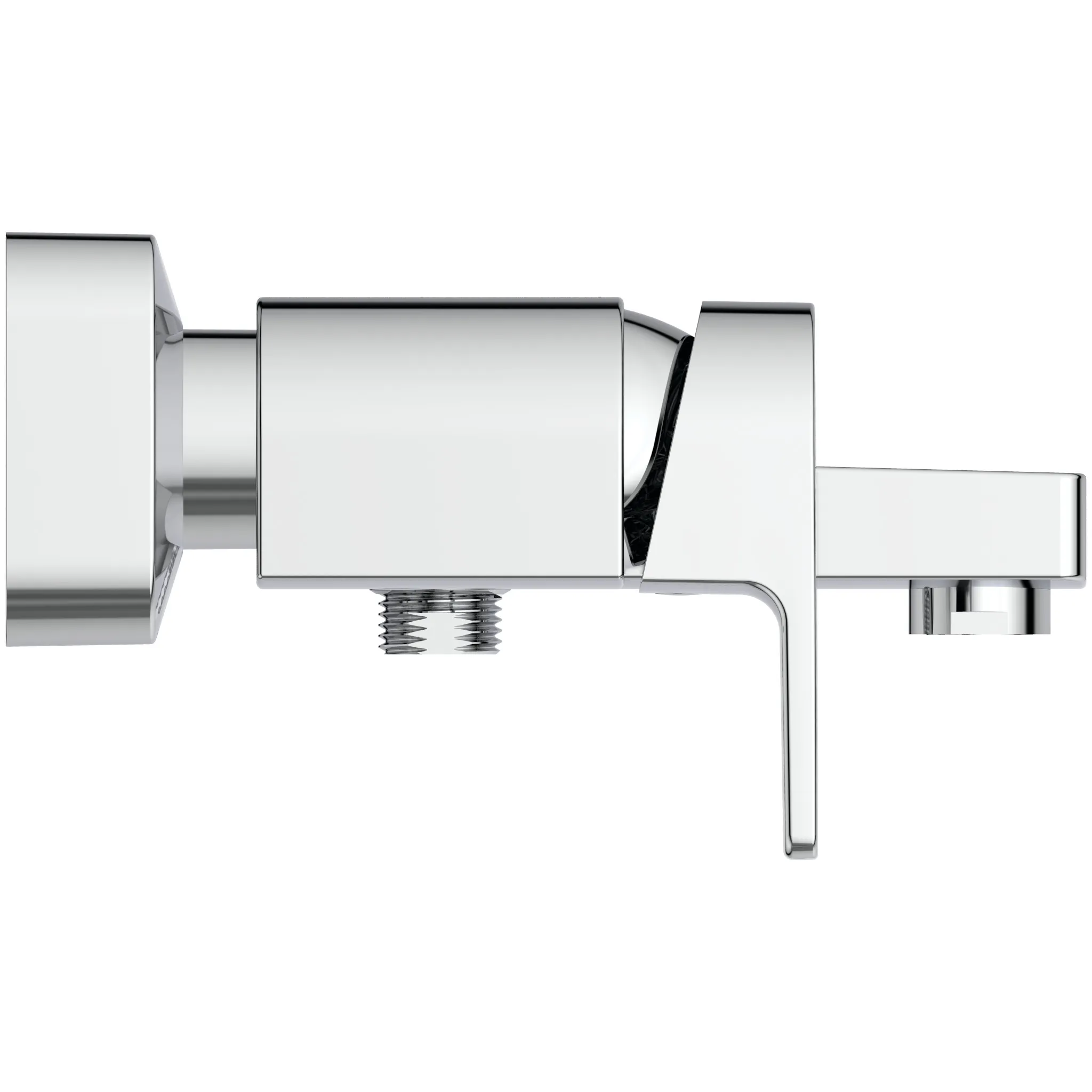 Badearmatur Aufputz Edge, Ausladung 164mm, Chrom Badearmatur Aufputz Edge, Ausladung 164mm, Chrom