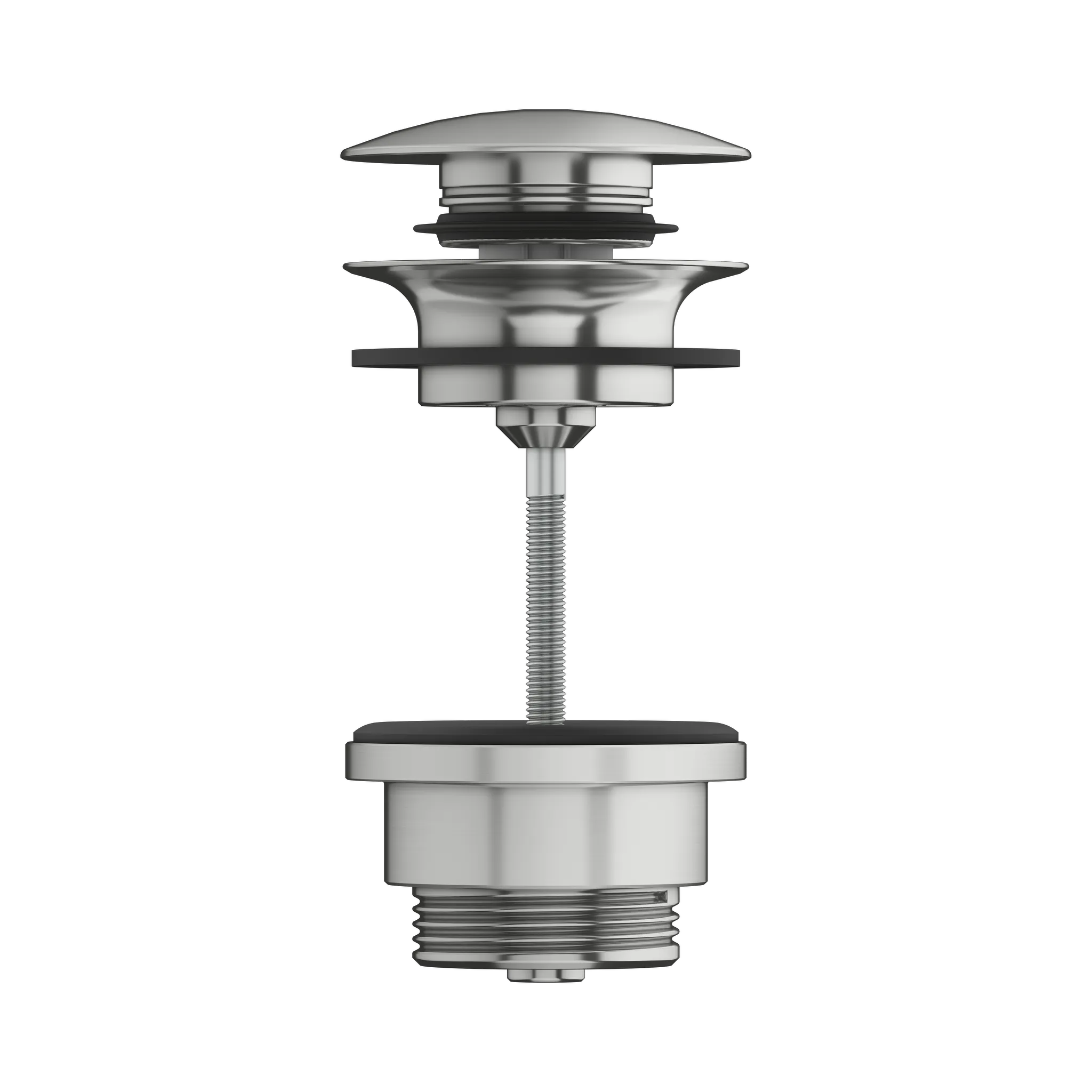 KEUCO Ablaufgarnitur Push-Open Edelstahl-finish KEUCO Ablaufgarnitur Push-Open Edelstahl-finish