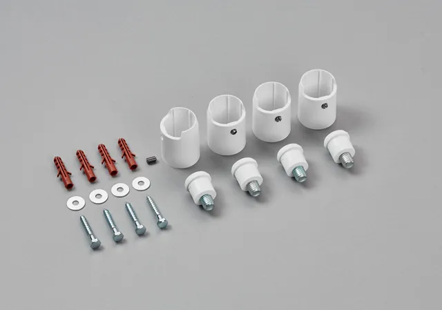 Zehnder Montageset für „Roda Spa Asym“ Zehnder Montageset für „Roda Spa Asym“