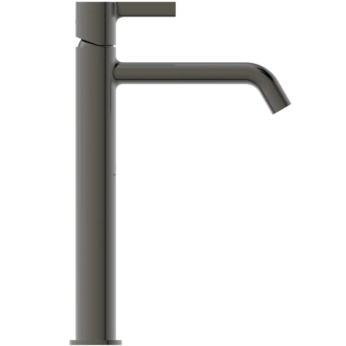 Ideal Standard Waschtischarmatur Joy, verl. Sockel, o. Ablgarn., Ausladung 170mm, Magnetic Grey