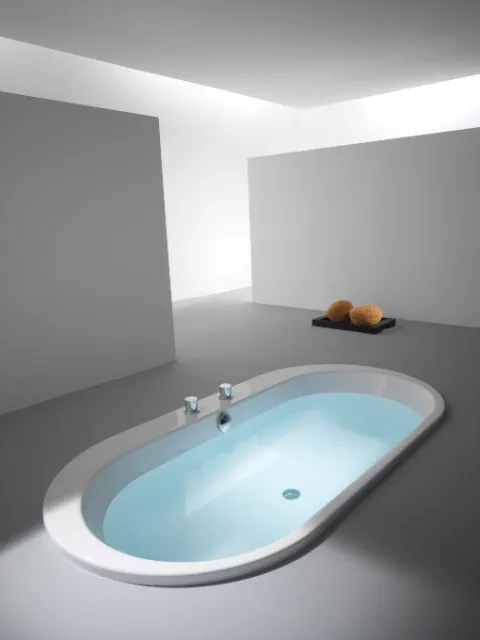 Hoesch Badewanne „Foster“ oval 190 × 98 cm in Weiß Hoesch Badewanne „Foster“ oval 190 × 98 cm in Weiß