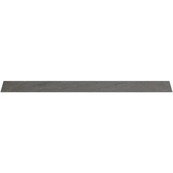 Waschtischplatte Conca, aus Keramik, 1987x373x6mm, Marmor Noir Desir
