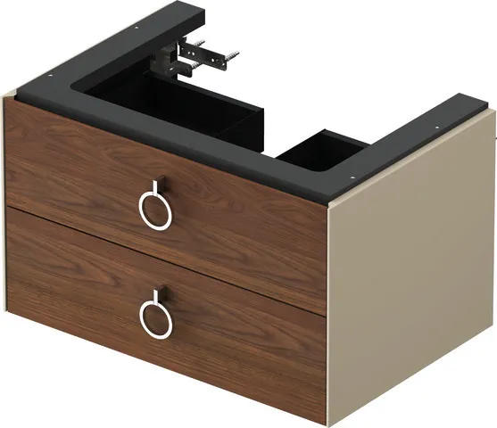 Duravit Waschtischunterschrank „White Tulip“, mit Beleuchtung