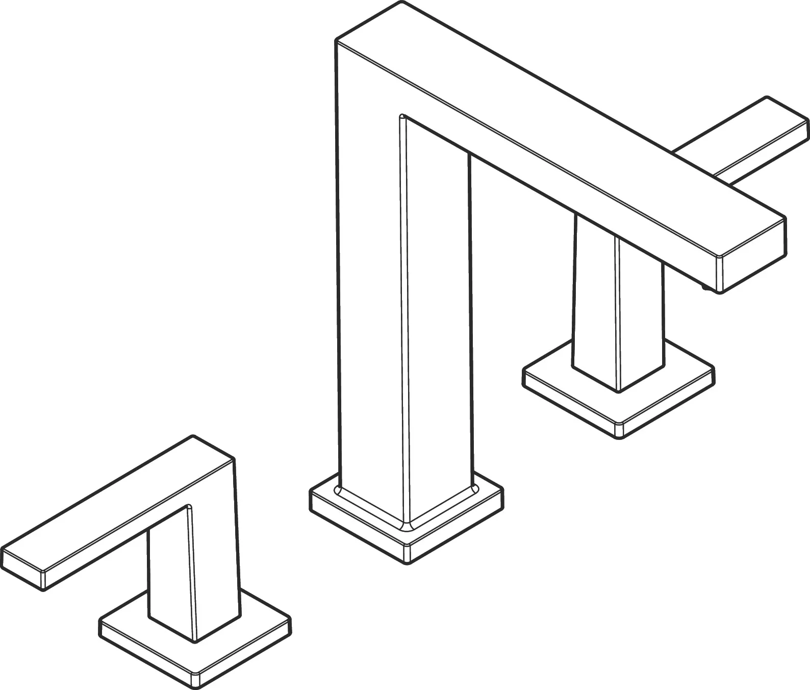 Tecturis E 3-Loch Waschtischarmatur 150 EcoSmart+ mit Push-Open Ablaufgarnitur Chrom Tecturis E 3-Loch Waschtischarmatur 150 EcoSmart+ mit Push-Open Ablaufgarnitur Chrom