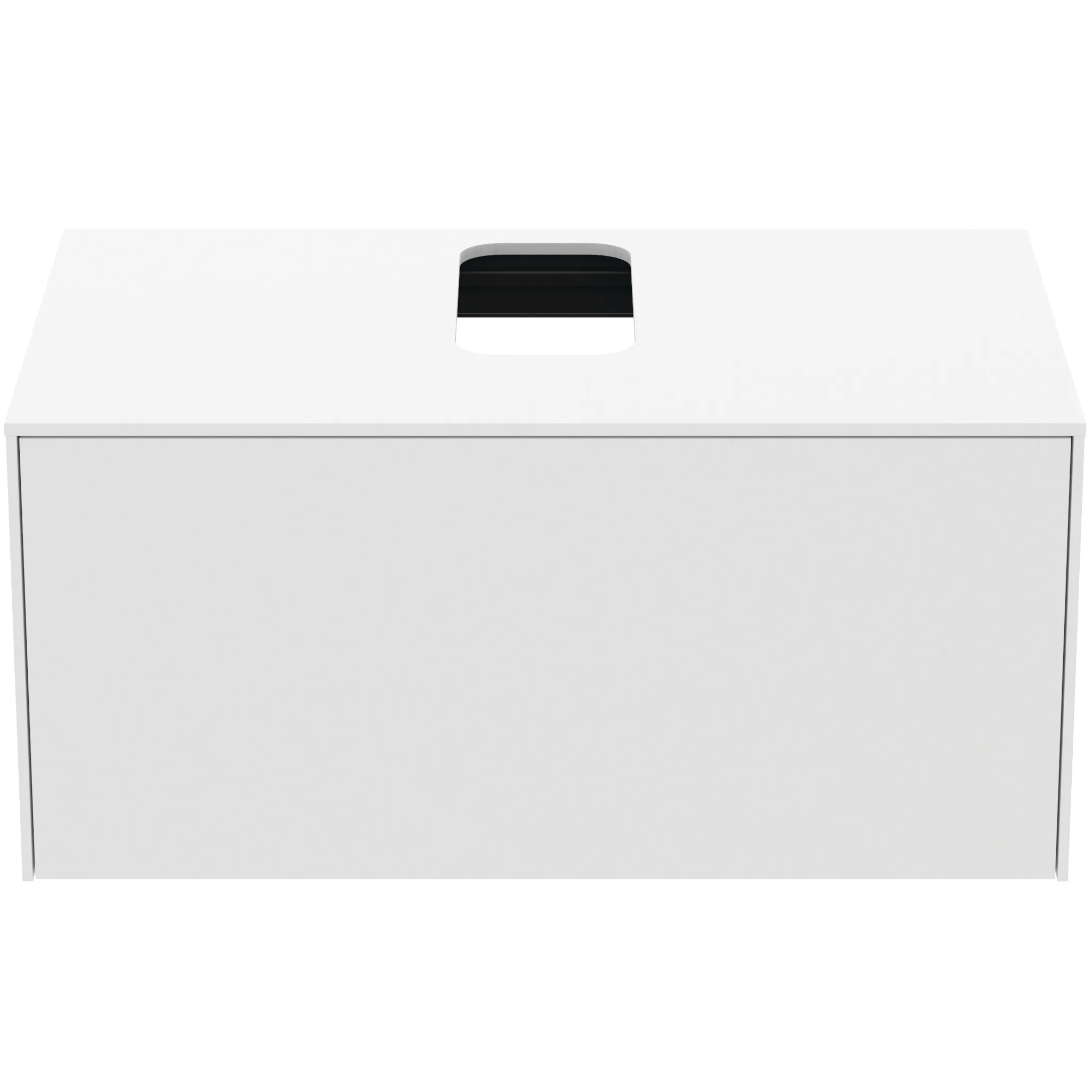 Ideal Standard Waschtischunterschrank „Conca“ 80,2 × 37 × 50,5 cm Weiß matt lackiert Ideal Standard Waschtischunterschrank „Conca“ 80,2 × 37 × 50,5 cm Weiß matt lackiert