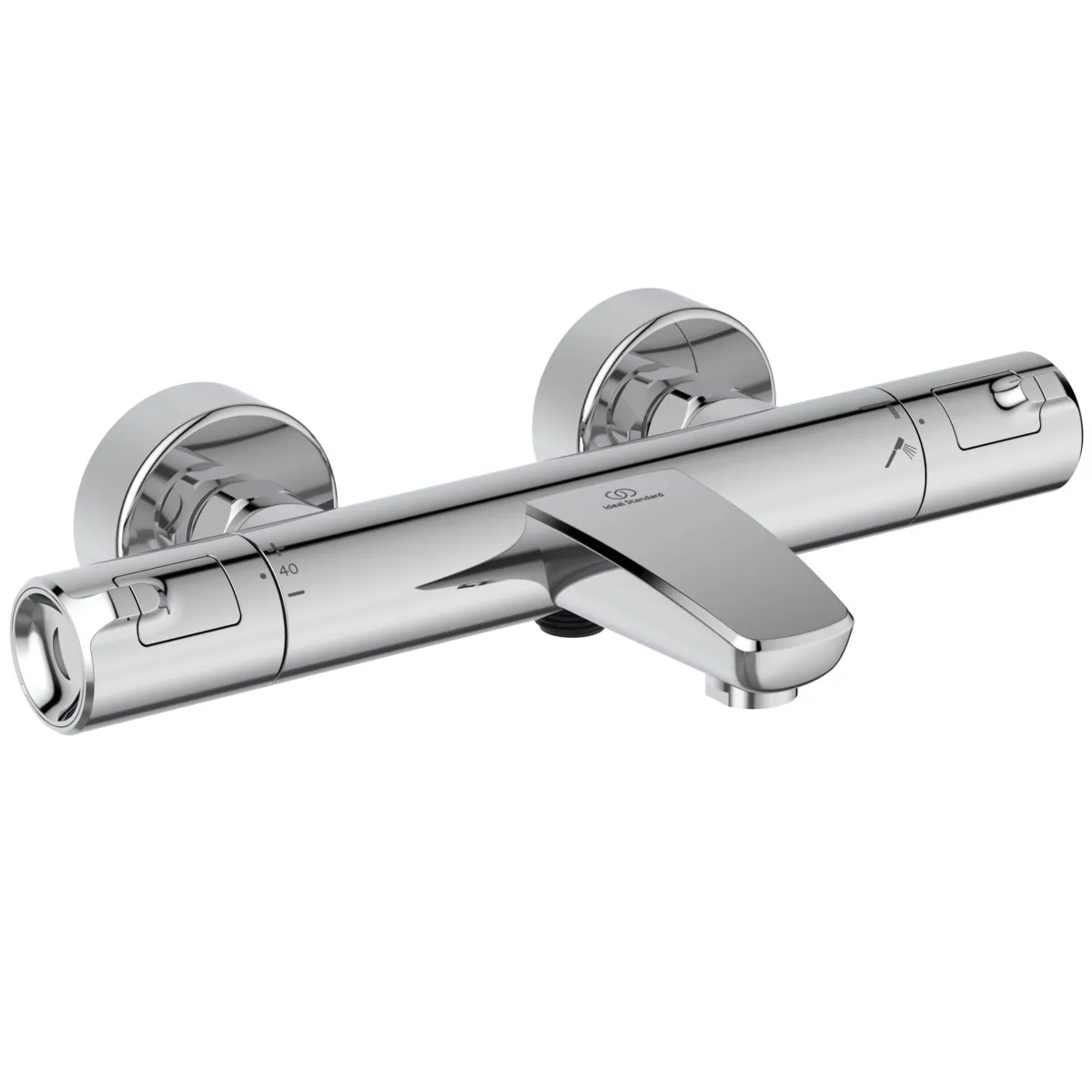 Badethermostat Aufputz Ceratherm T50, Ausladung 161mm, Chrom Badethermostat Aufputz Ceratherm T50, Ausladung 161mm, Chrom