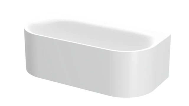 Bette BetteLux Oval I Silhouette Badewanne, 1800 x 850 mm, Edelweiß, glasierter Titan-Stahl, 2-Sitzer, Randhöhe 575 mm