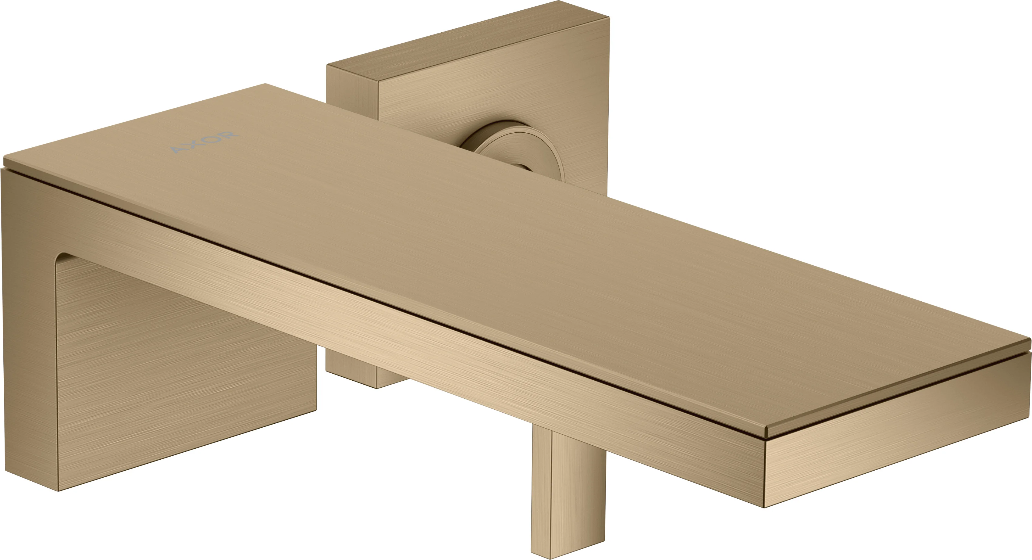 Hansgrohe AXOR MyEdition Platte 245 mm Metall Brushed Bronze abnehmbar