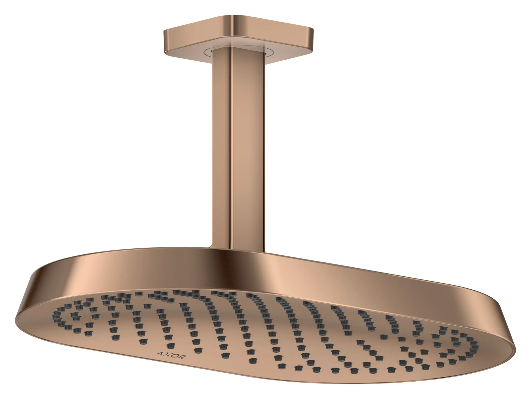 Hansgrohe AXOR ShowerSphere Kopfbrause 370/220 mm, 1-Jet mit Deckenanschluss PRG, Polished Red Gold Hansgrohe AXOR ShowerSphere Kopfbrause 370/220 mm, 1-Jet mit Deckenanschluss PRG, Polished Red Gold