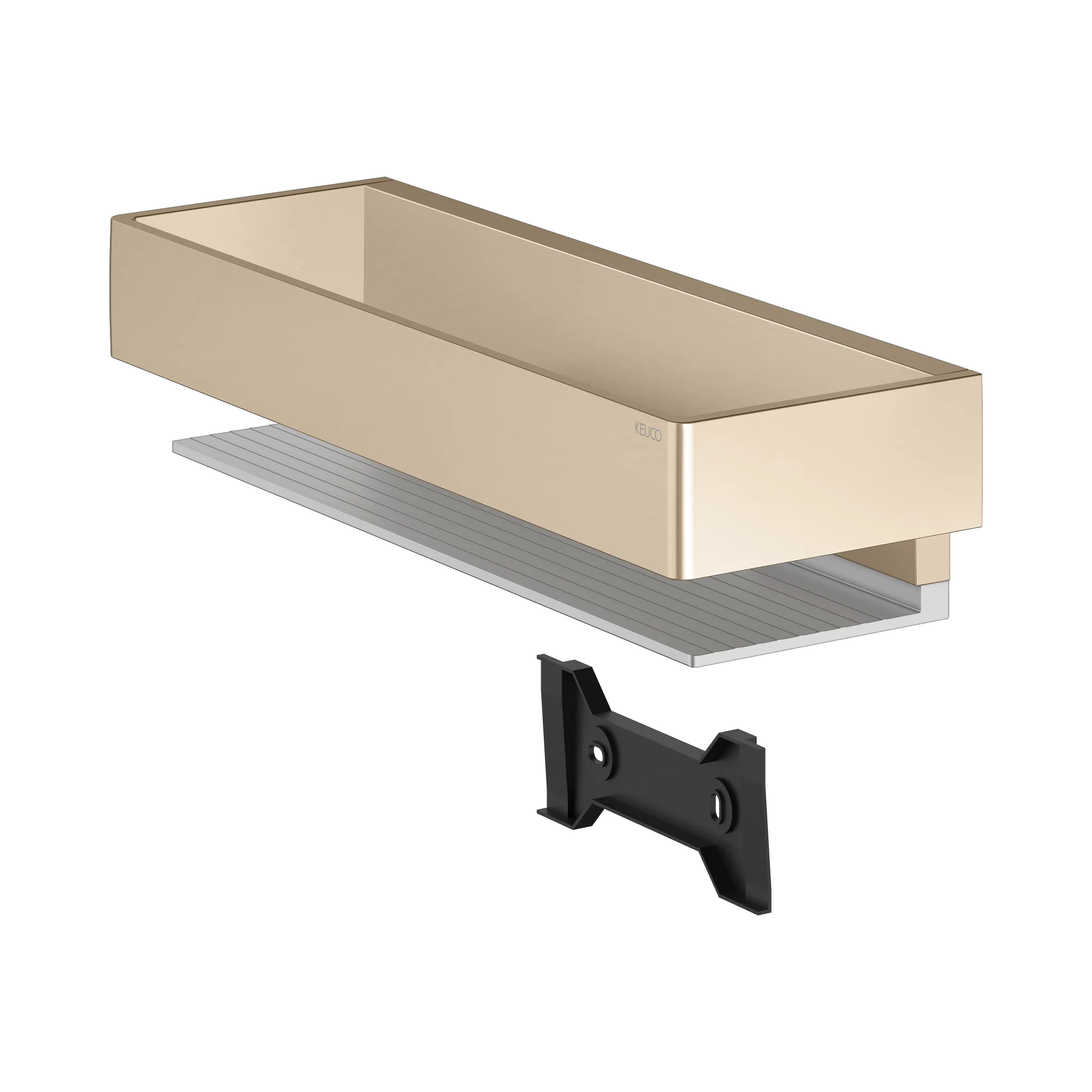 Edition 11 11158030000 Duschkorb silber-eloxiert/Bronze geb. Edition 11 11158030000 Duschkorb silber-eloxiert/Bronze geb.