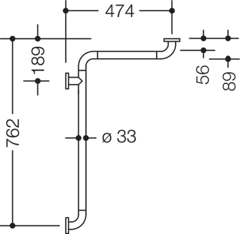 HEWI Haltegriff „Serie 801“