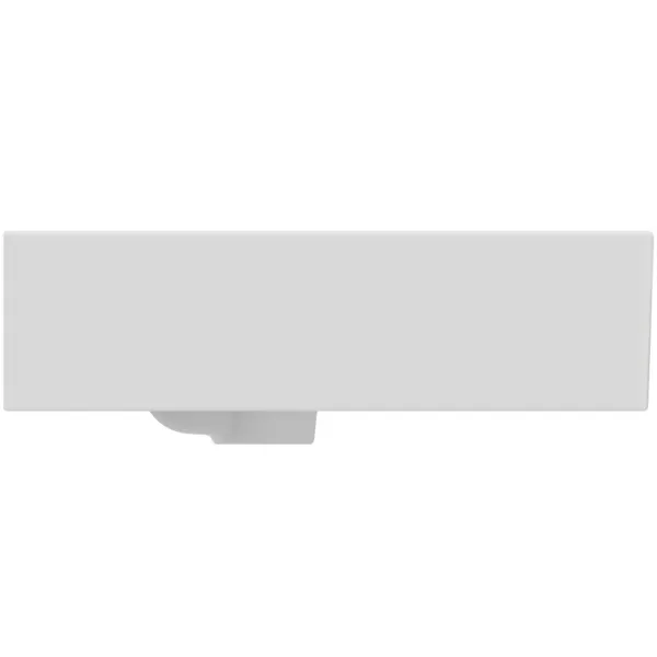 Waschbecken „Extra“ 100 × 45 × 15 cm, Hahnlochposition mittig in Weiß Waschbecken „Extra“ 100 × 45 × 15 cm, Hahnlochposition mittig in Weiß