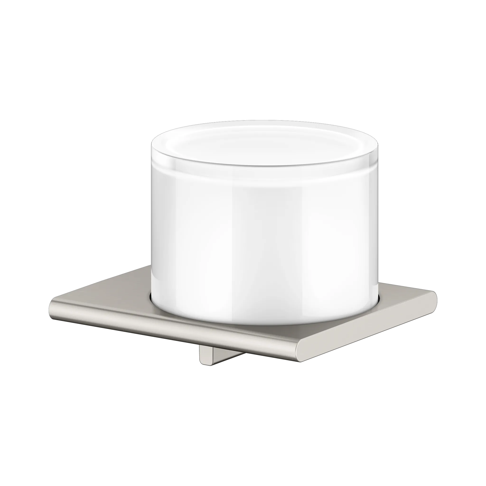 Edition 400 11552059000 Lotionspender mit Halter und Pumpe Nickel gebürstet Edition 400 11552059000 Lotionspender mit Halter und Pumpe Nickel gebürstet