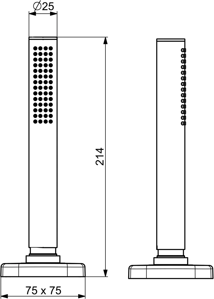 HansaSTILO Handbrause Set Wannenrandsysteme Einhebelmischer HansaSTELA 5728 Chrom HansaSTILO Handbrause Set Wannenrandsysteme Einhebelmischer HansaSTELA 5728 Chrom