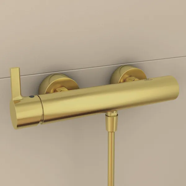 Ideal Standard Brausearmatur Aufputz Joy, Brushed Gold
