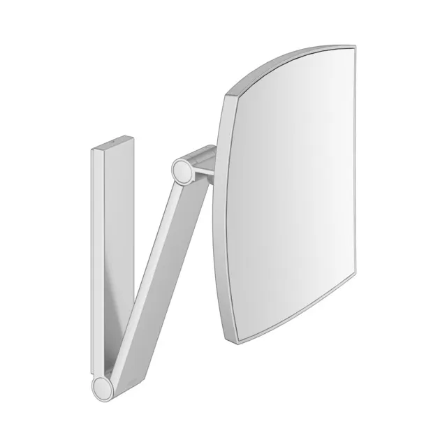 KEUCO Kosmetikspiegel „iLook_move“ Rechteck, ohne Beleuchtung in Aluminium-finish