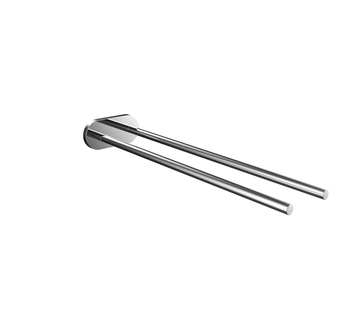 emco round Handtuchhalter starr2-armig, 400 mm, chrom emco round Handtuchhalter starr2-armig, 400 mm, chrom