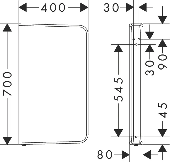 EluPura Original Q Urinaltrennwand Weiß EluPura Original Q Urinaltrennwand Weiß