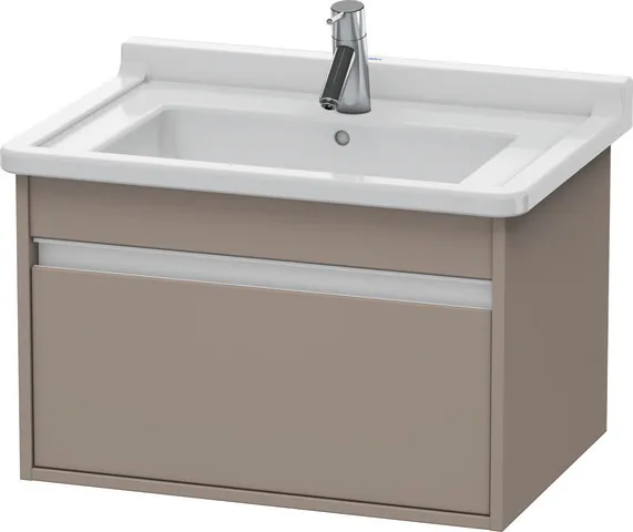Duravit Waschtischunterschrank wandhängend „Ketho“ 80 × 41 × 45,5 cm Basalt Matt Duravit Waschtischunterschrank wandhängend „Ketho“ 80 × 41 × 45,5 cm Basalt Matt