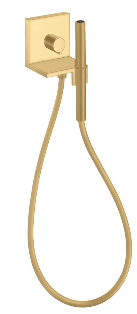 Hansgrohe AXOR ShowerSolutions Handbrausemodul 10651XXX Brushed Gold Optic DN15 Unterputz eckig Hansgrohe AXOR ShowerSolutions Handbrausemodul 10651XXX Brushed Gold Optic DN15 Unterputz eckig