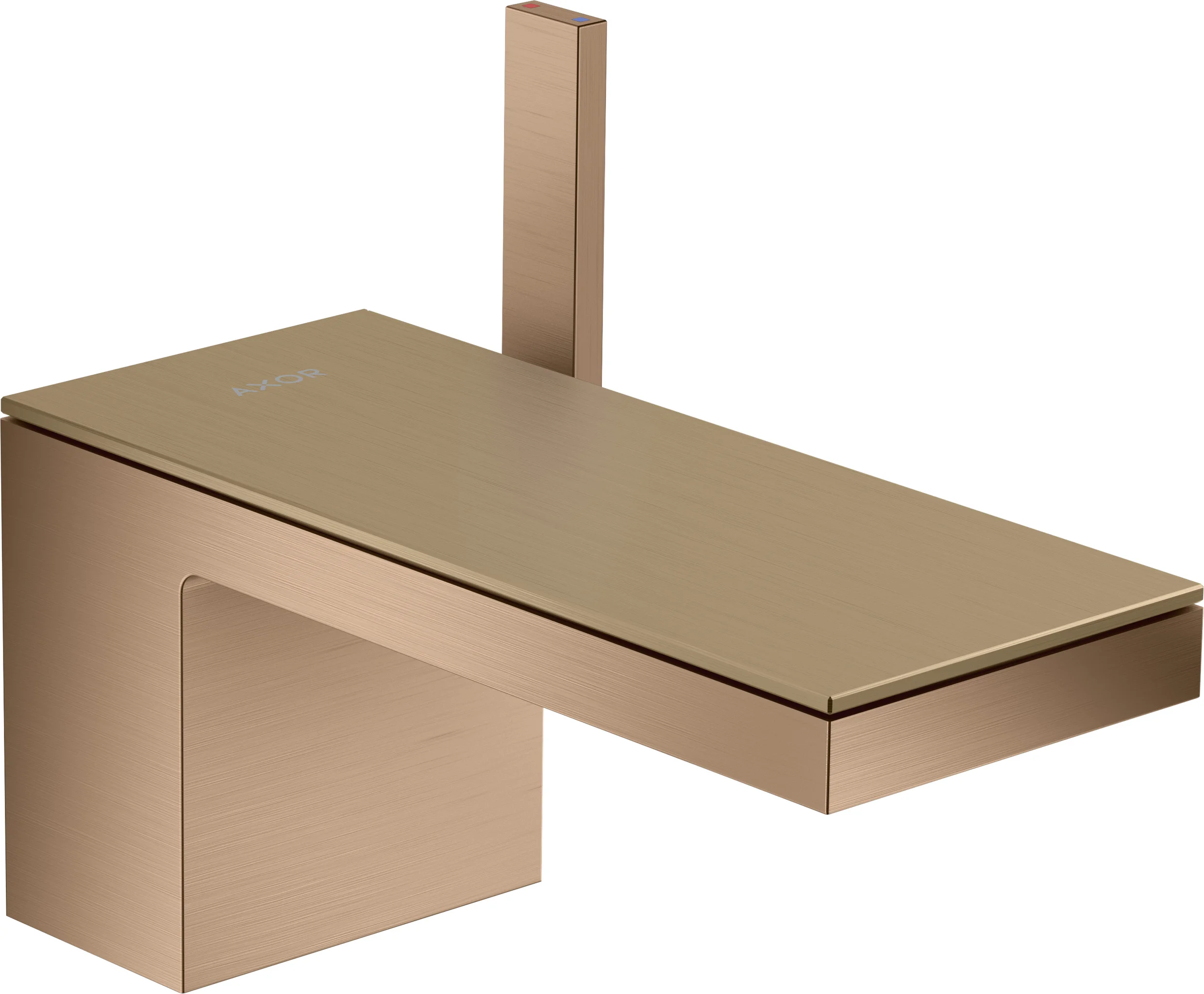 Hansgrohe AXOR MyEdition Platte 200 mm Metall Brushed Bronze abnehmbar