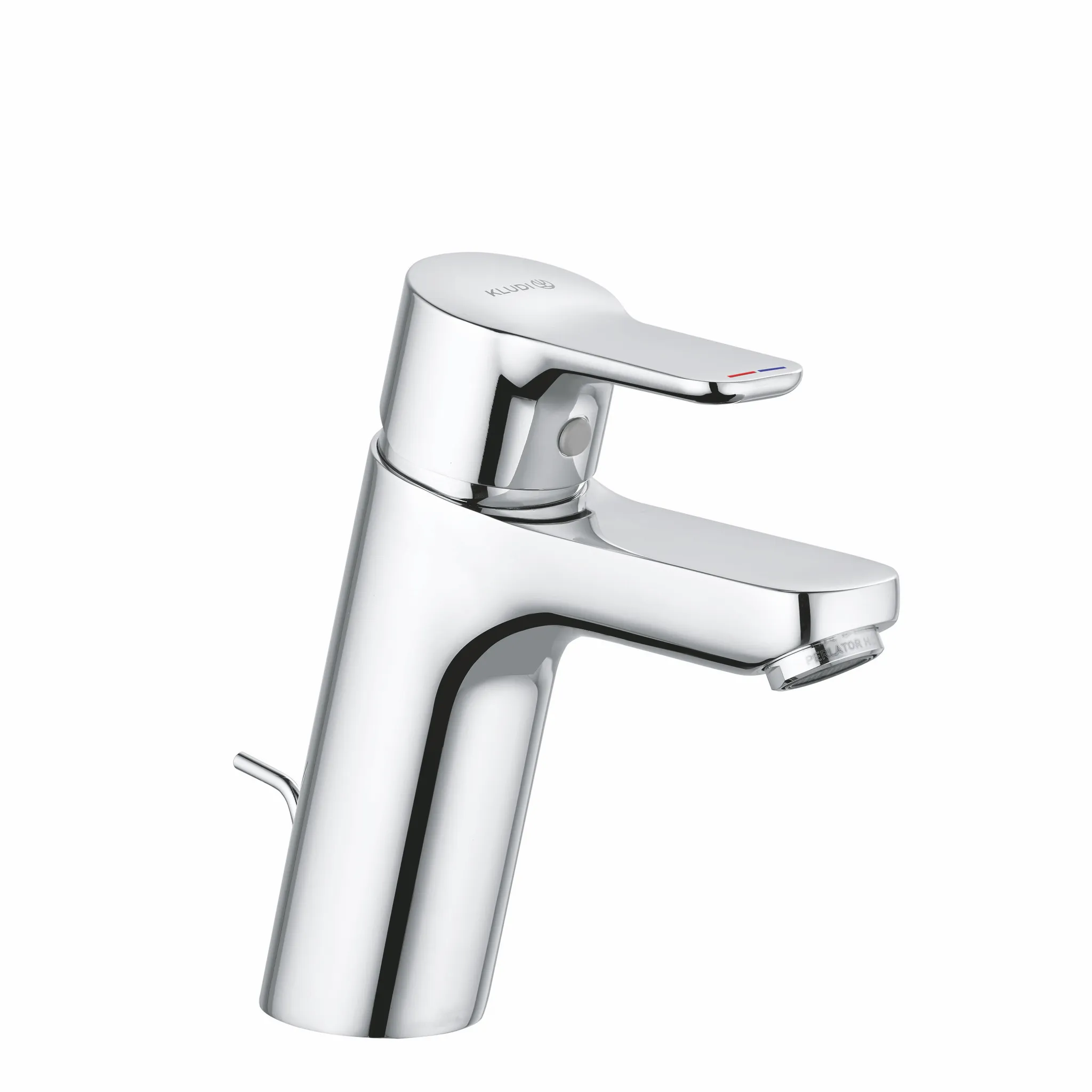 Kludi PURE & EASY Waschtisch-Einhandmischer 100 DN 15, chrom, 3,8 l/min Durchfluss, DVGW-zugelassen