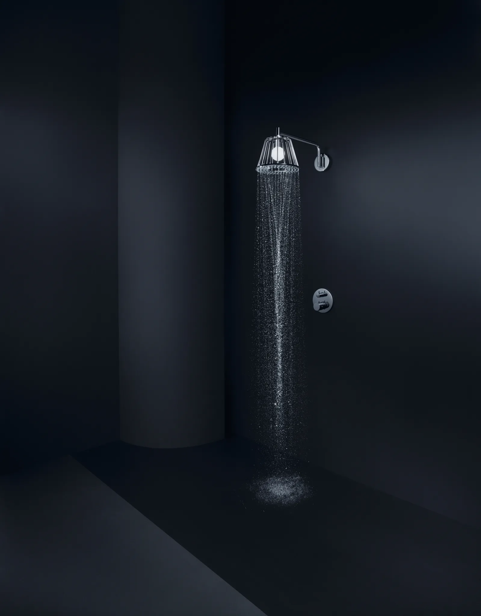 Hansgrohe AXOR LampShower/Nendo 275 mm Rain, Chrom Hansgrohe AXOR LampShower/Nendo 275 mm Rain, Chrom