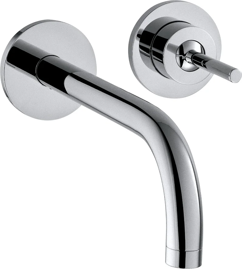Hansgrohe AXOR Uno Einhebel-Waschtischmischer Unterputz Chrom, Ausladung 165 mm, Pingriff, Normalstrahl, max. Durchfluss 5 l/min