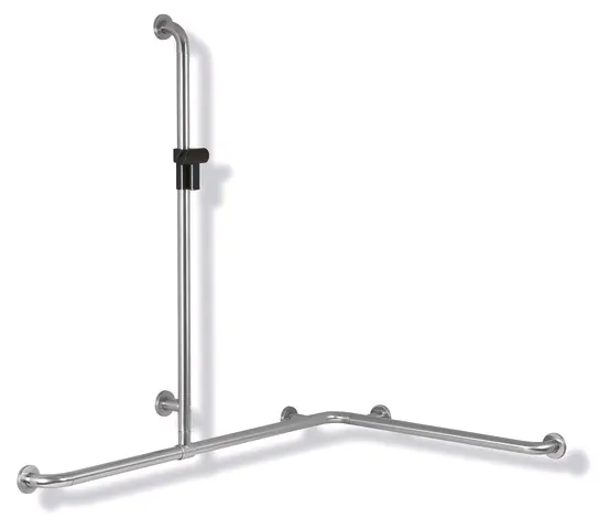 HEWI Duschhandlauf 805 Classic, Edelstahl, Tiefschwarz HEWI Duschhandlauf 805 Classic, Edelstahl, Tiefschwarz