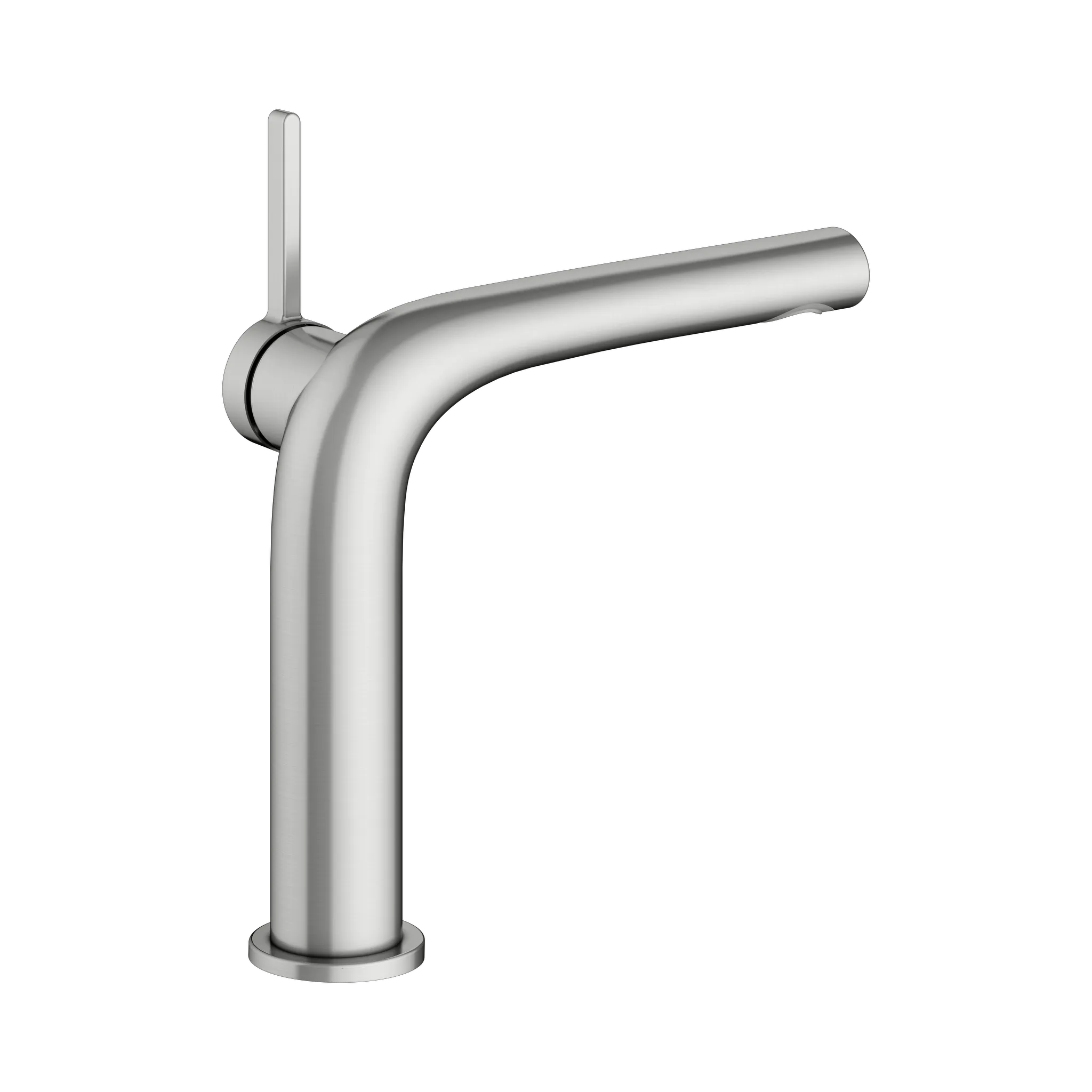 KEUCO EDITION 400 Einhebel-Waschtischmischer 150, Edelstahl-finish