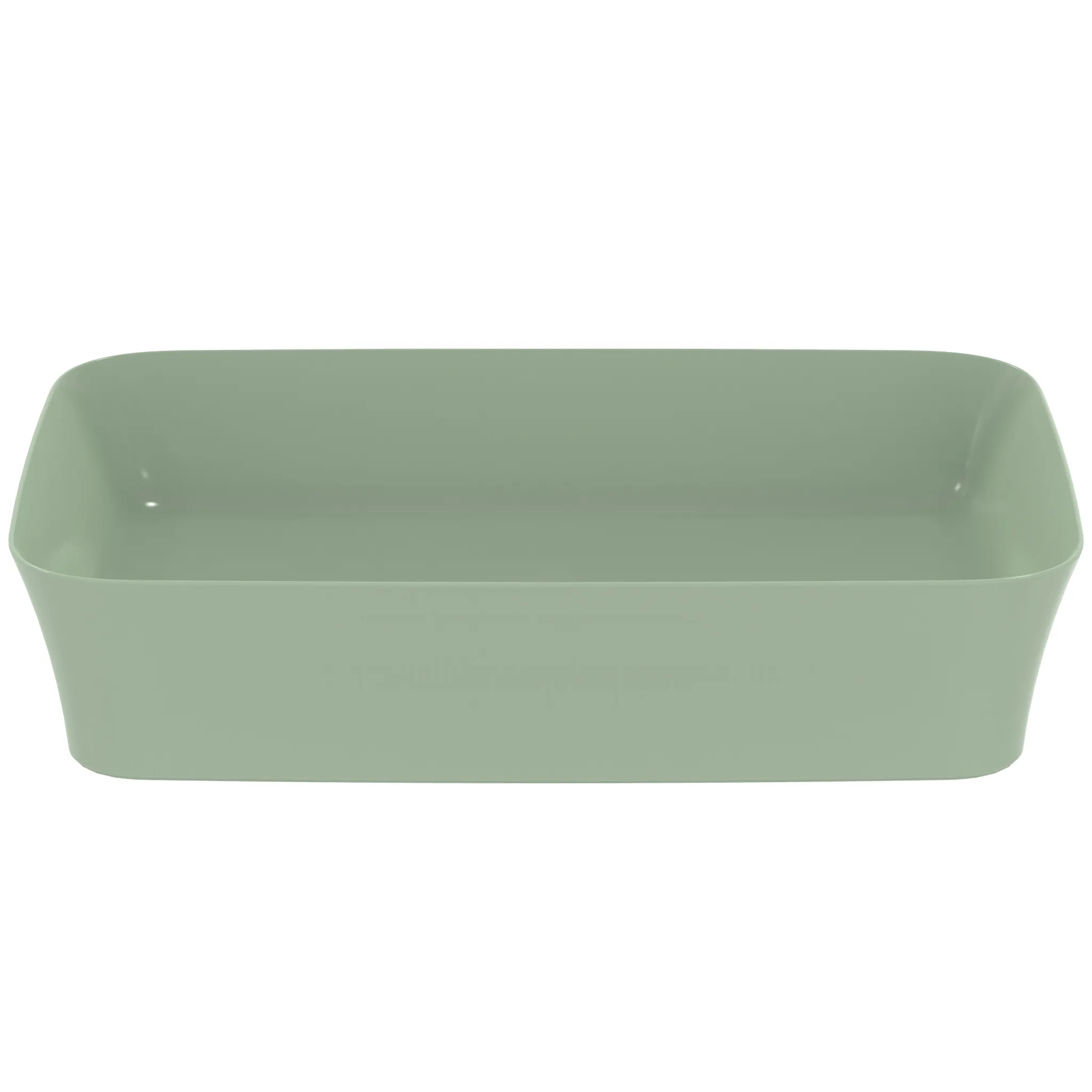 Ideal Standard Ipalyss Schale in Salbeigrün, 550x380x125 mm, ohne Hahnloch, ohne Überlauf Ideal Standard Ipalyss Schale in Salbeigrün, 550x380x125 mm, ohne Hahnloch, ohne Überlauf