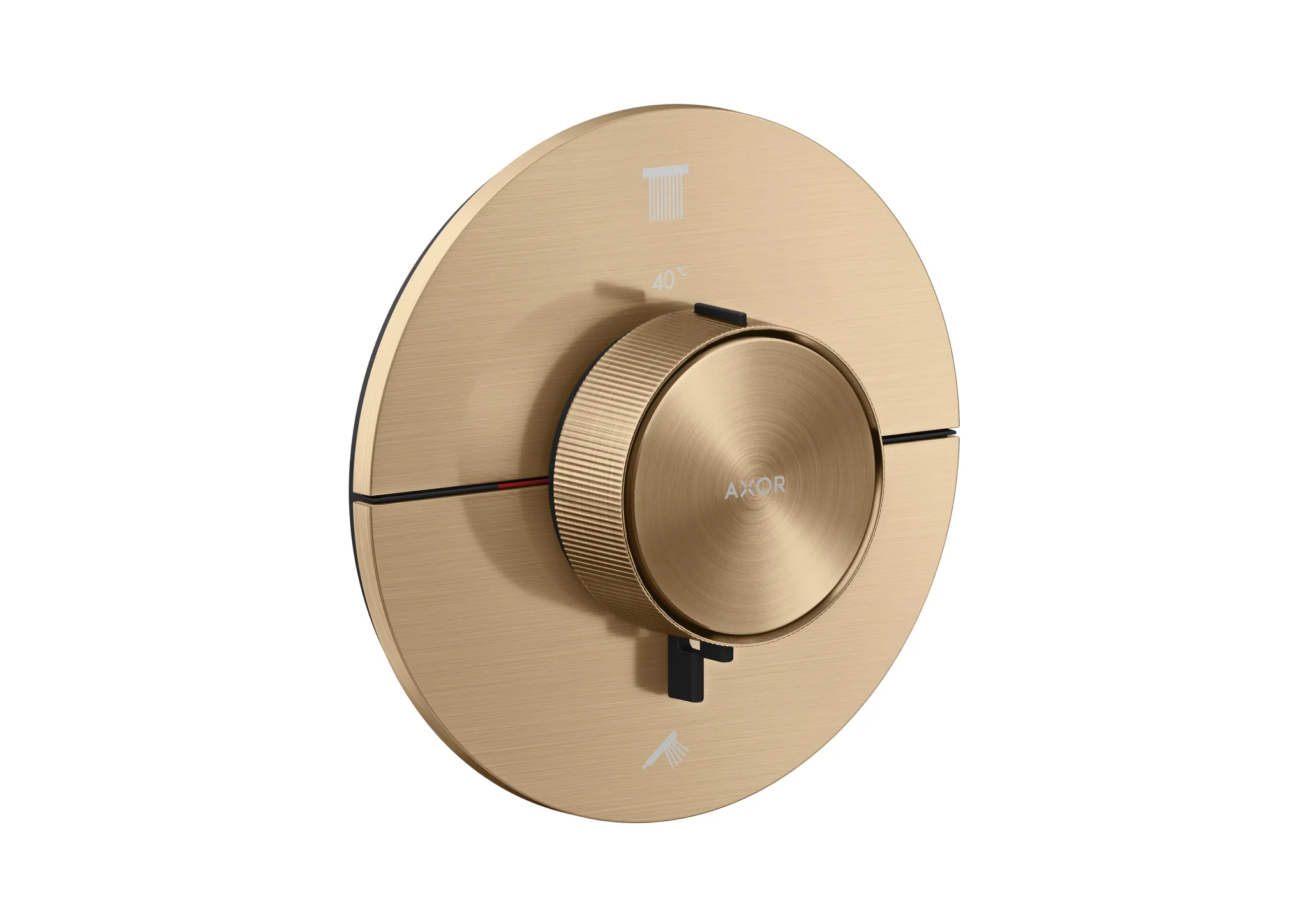 AXOR ShowerSelect ID Thermostat Unterputz rund für 2 Verbraucher Chrom