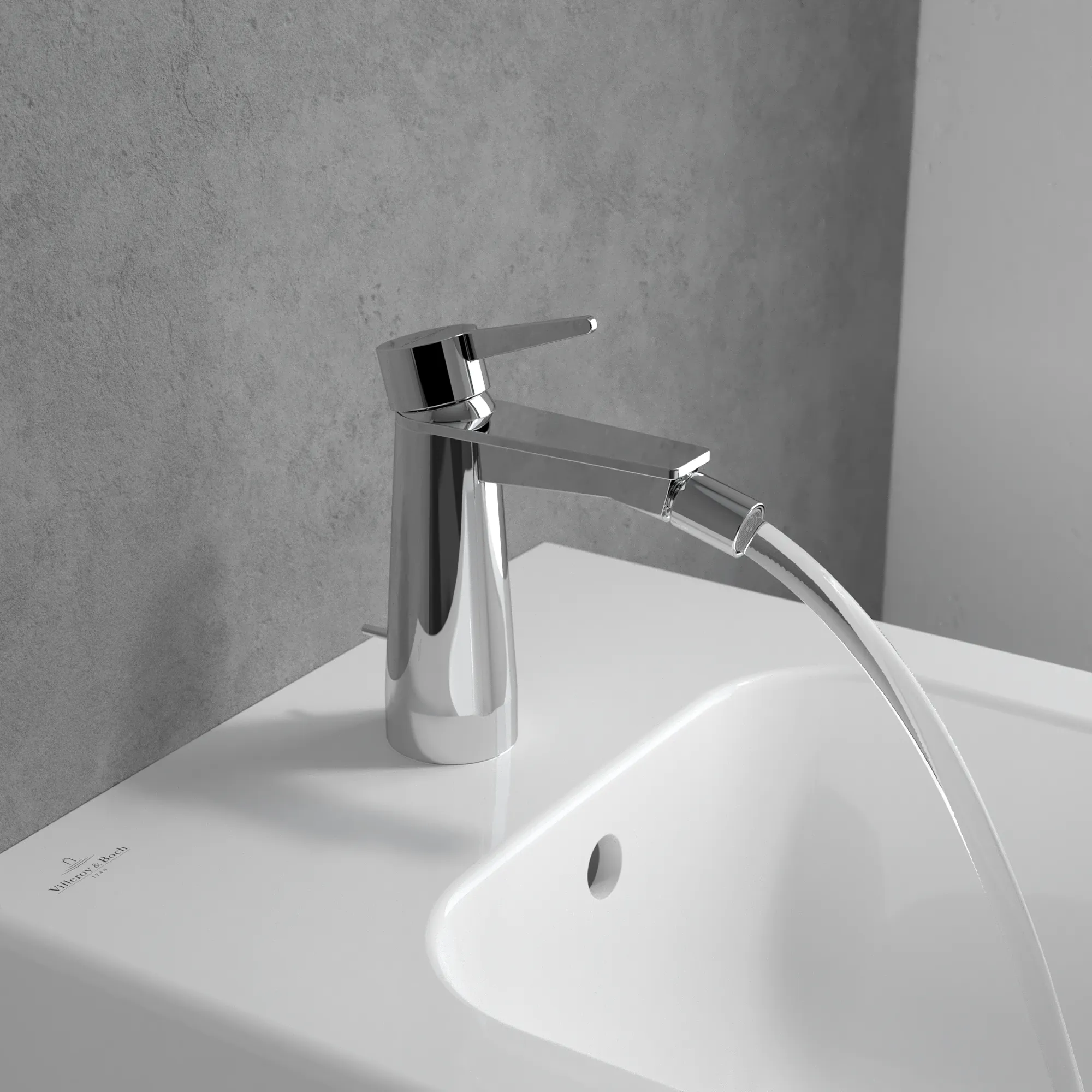 Einhebel-Bidetarmatur Conum T127001000, 49 x 154 x 147 mm, Chrom Einhebel-Bidetarmatur Conum T127001000, 49 x 154 x 147 mm, Chrom