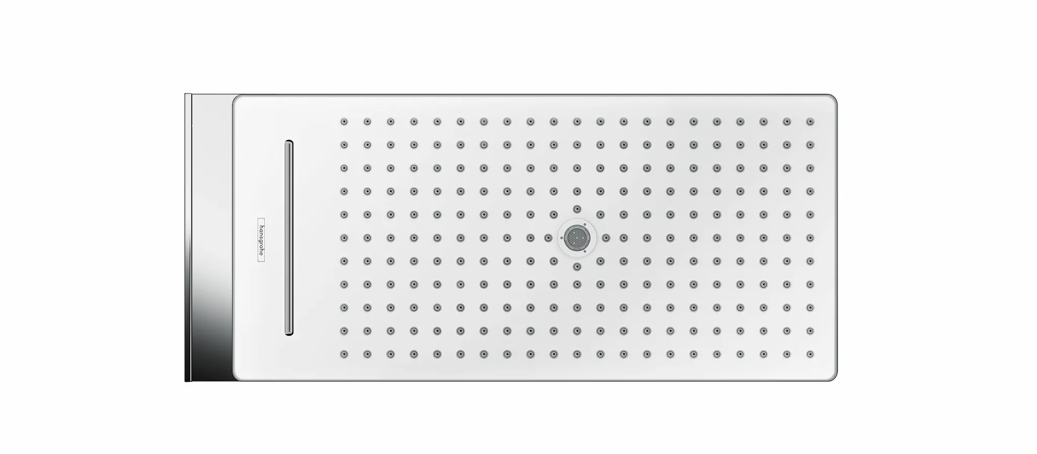 Hansgrohe Rainmaker Select Kopfbrause 580 3jet EcoSmart, Weiß/Chrom Hansgrohe Rainmaker Select Kopfbrause 580 3jet EcoSmart, Weiß/Chrom