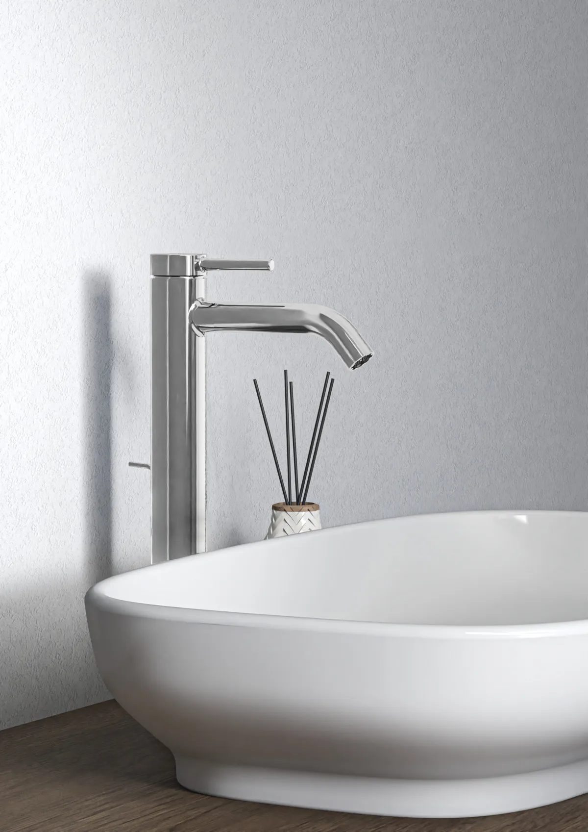 Ideal Standard Waschtischarmatur Ceraline Nuovo Ausladung 135mm verlängerter Sockel mit Ablaufgarnitur BlueStart Chrom Ideal Standard Waschtischarmatur Ceraline Nuovo Ausladung 135mm verlängerter Sockel mit Ablaufgarnitur BlueStart Chrom