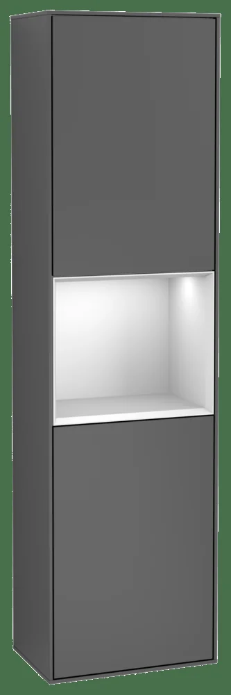 Villeroy & Boch Hochschrank Finion F47 418x1516x270mm mit Beleuchtung Villeroy & Boch Hochschrank Finion F47 418x1516x270mm mit Beleuchtung