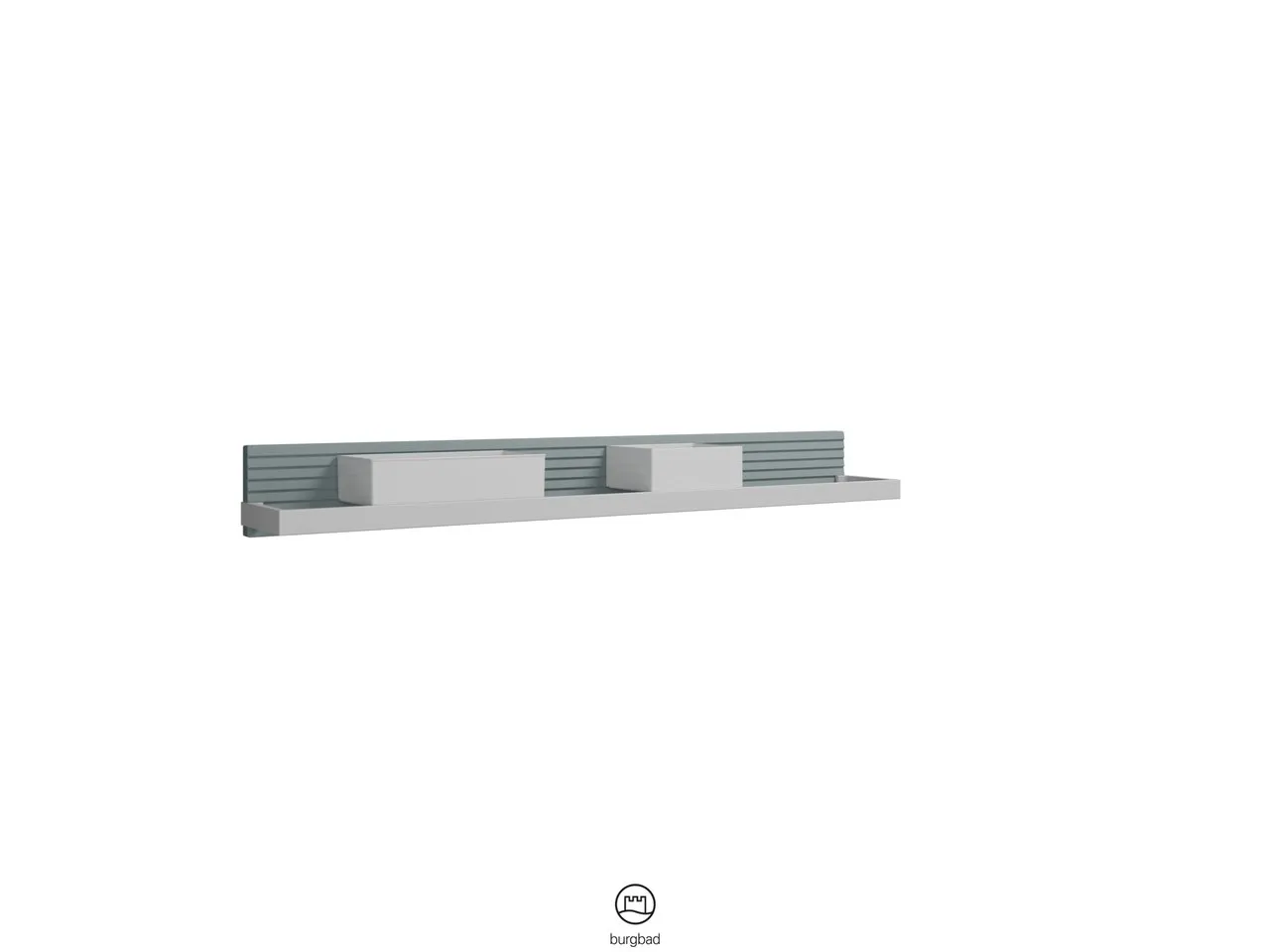 burgbad Wandpaneel „Fiumo“ in Befestigung verdeckt 1000 × 117 × 150 mm