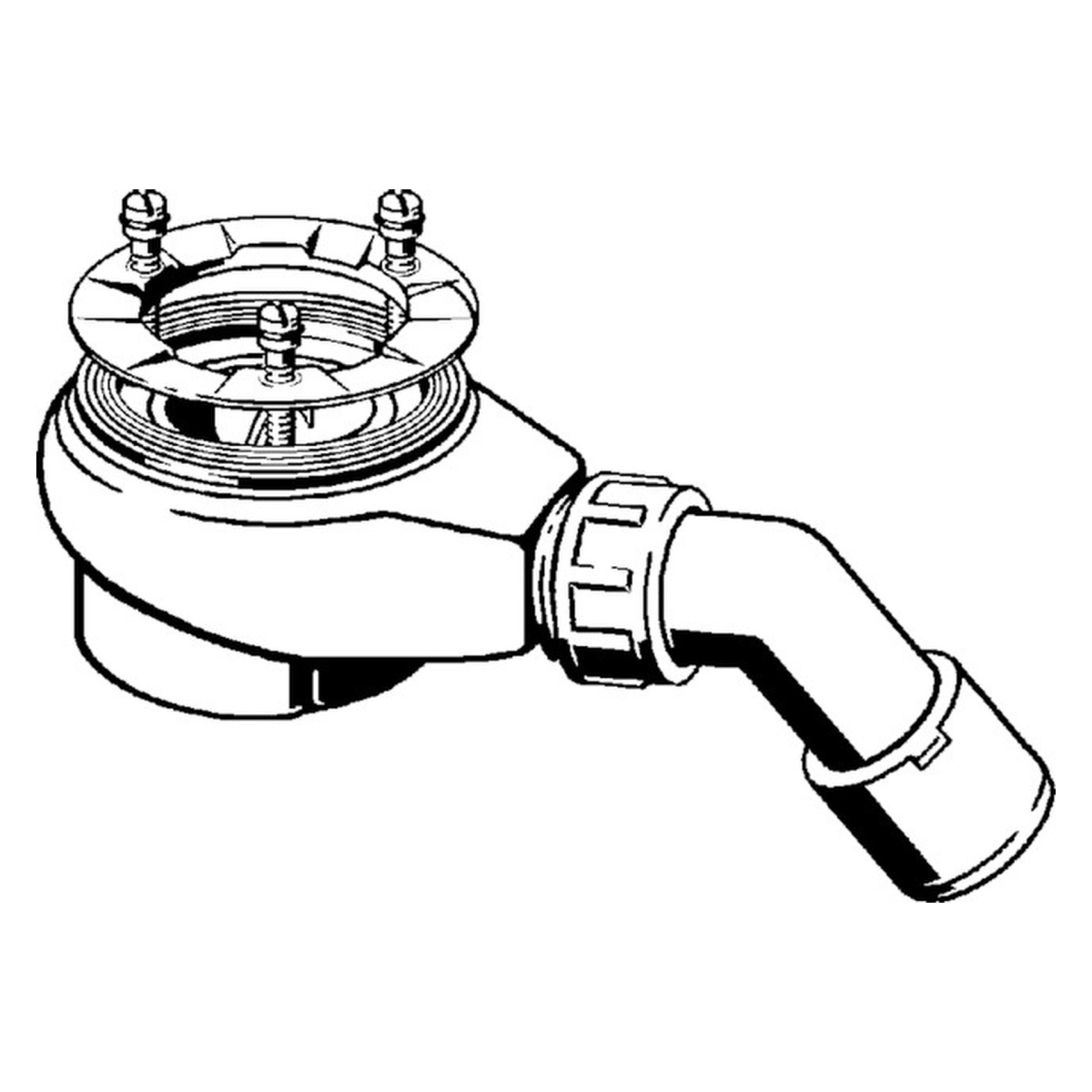 Set Viega Ablaufgarnitur mit Abdeckhaube Set Viega Ablaufgarnitur mit Abdeckhaube