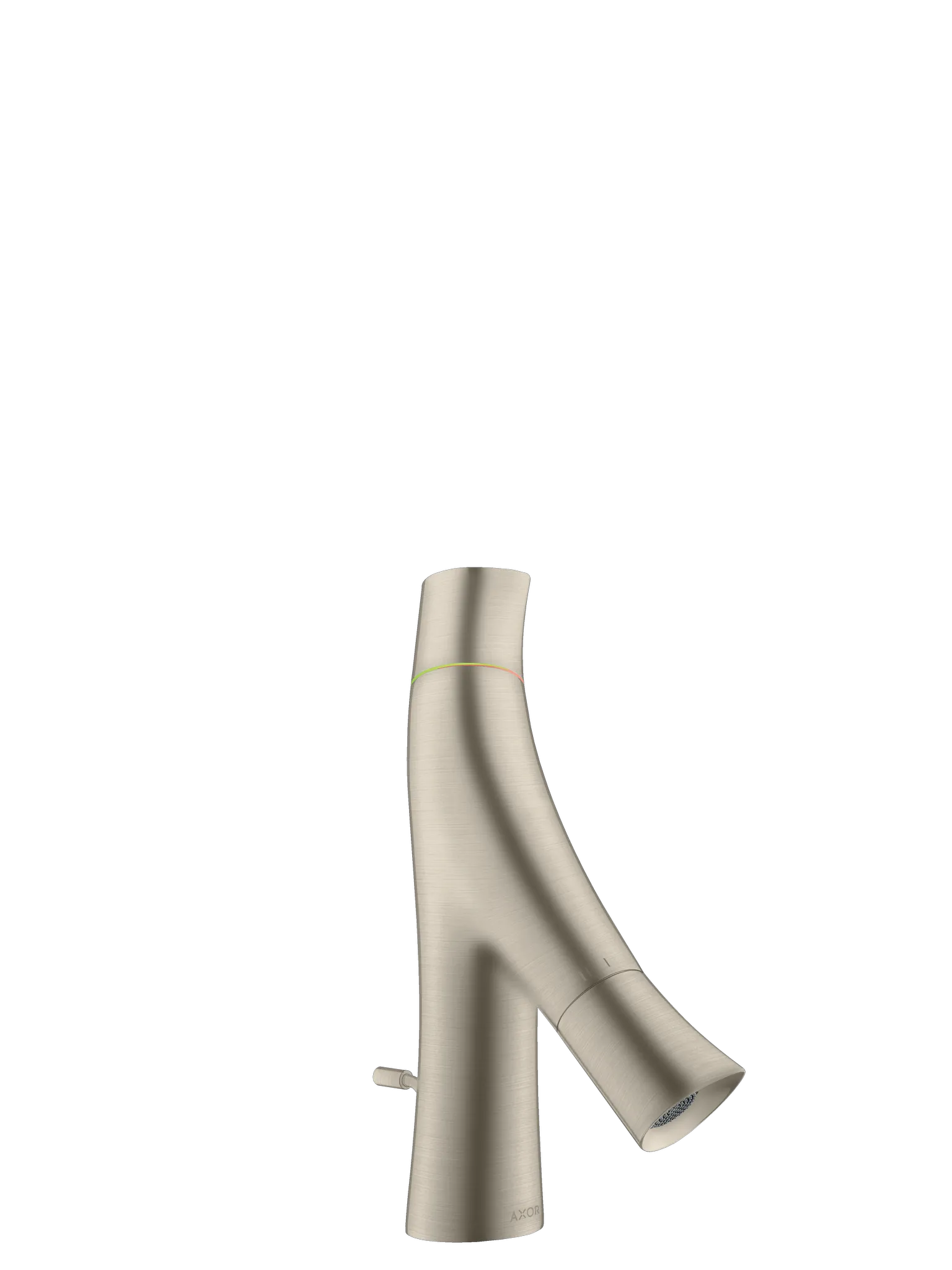 Hansgrohe AXOR Starck Organic 2-Griff Waschtischmischer 50 BN, Brushed Nickel