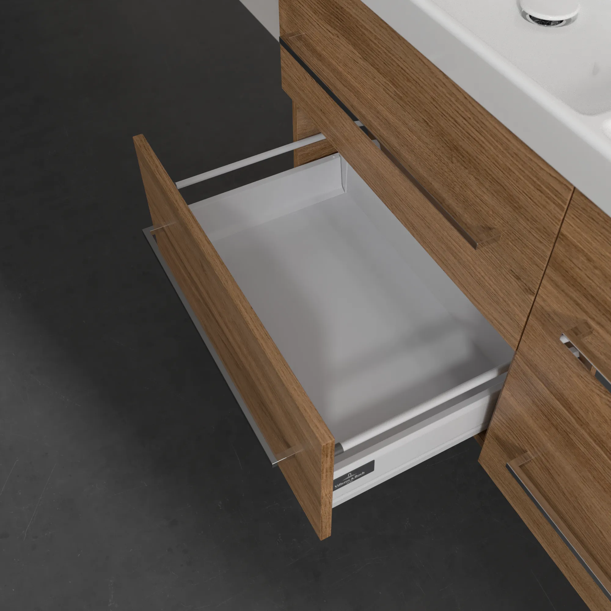 Villeroy & Boch Avento Unterschrank für Unterbauwaschbecken 1180x514x484mm Kansas Oak Villeroy & Boch Avento Unterschrank für Unterbauwaschbecken 1180x514x484mm Kansas Oak
