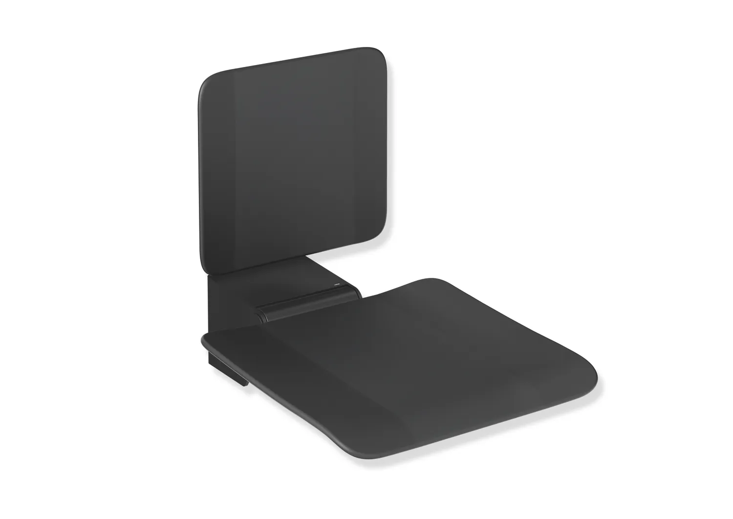 Klappsitz „System 900“ in Schwarz tiefmatt / Schwarz matt Klappsitz „System 900“ in Schwarz tiefmatt / Schwarz matt