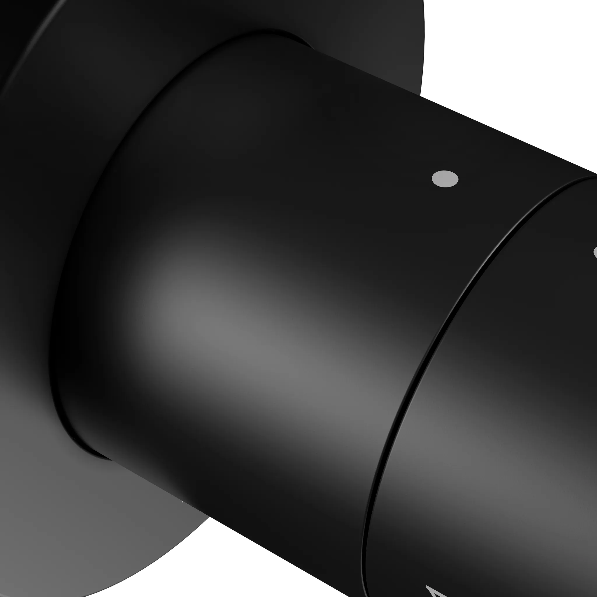 KEUCO IXMO Ab- und Umstellventil Unterputz für 2 Verbraucher mit Schlauchanschluss schwarz matt