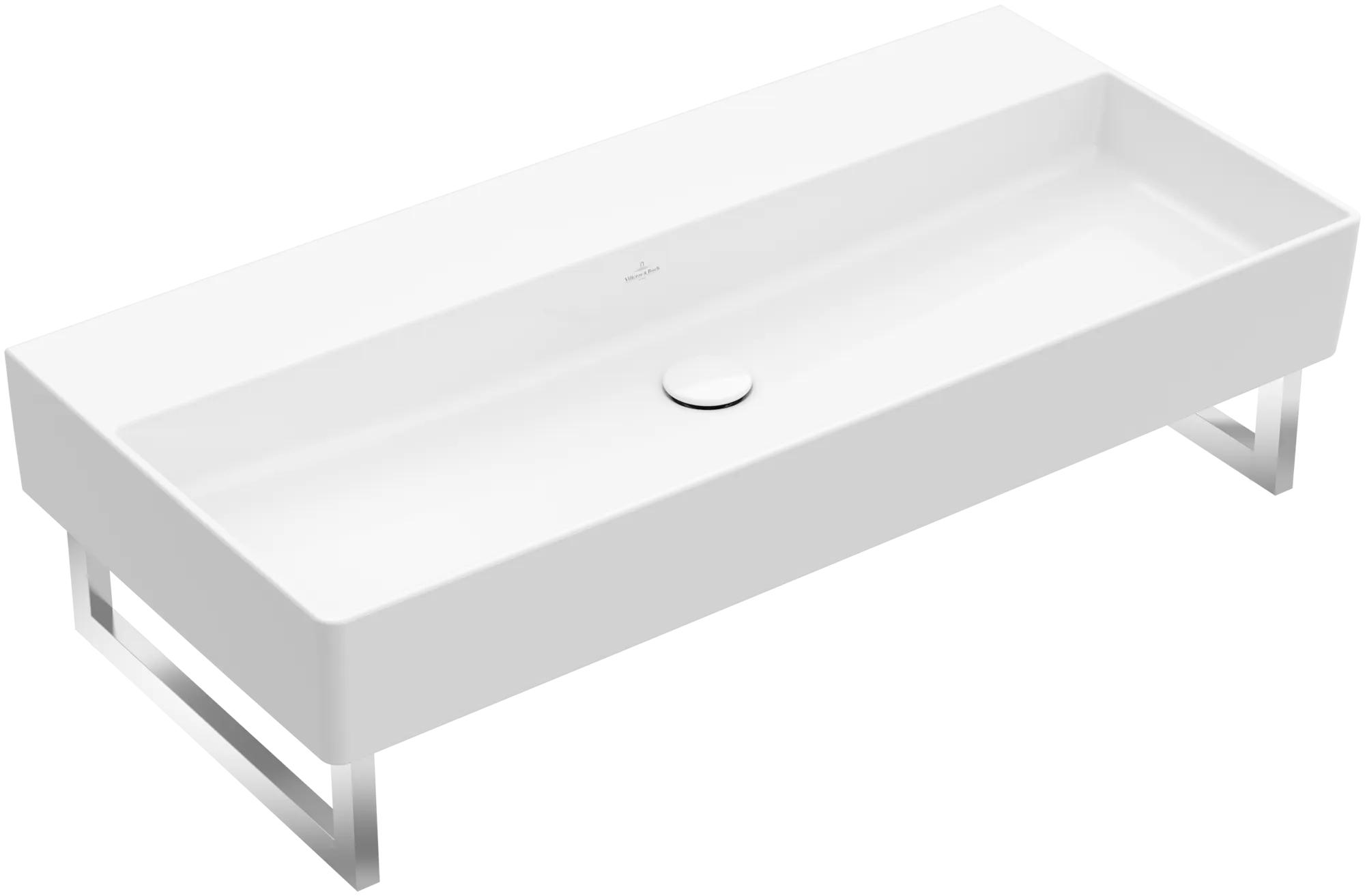 Villeroy & Boch Waschbecken Memento 2.0 4A22A3, 1000 x 470 mm, Rechteck, ohne Überlauf, Weiß Alpin Villeroy & Boch Waschbecken Memento 2.0 4A22A3, 1000 x 470 mm, Rechteck, ohne Überlauf, Weiß Alpin
