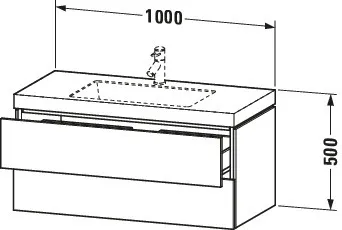 Duravit Möbelset c-shaped Set wandhängend wandhängend „L-Cube“ 100 × 50 × 48 cm Duravit Möbelset c-shaped Set wandhängend wandhängend „L-Cube“ 100 × 50 × 48 cm